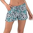 Actleis Womens Swim Shorts UPF50+ Board Shorts Quick Dry Beach Shorts Drawstring Sports Summer Bottom