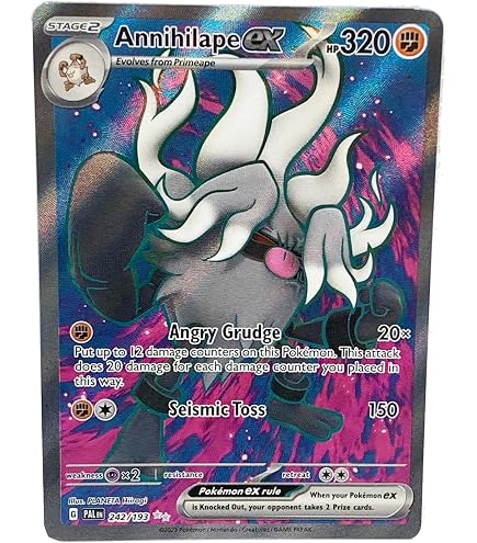 Amazon.com: Pokemon - Annihilape 100/191 – Surging Sparks