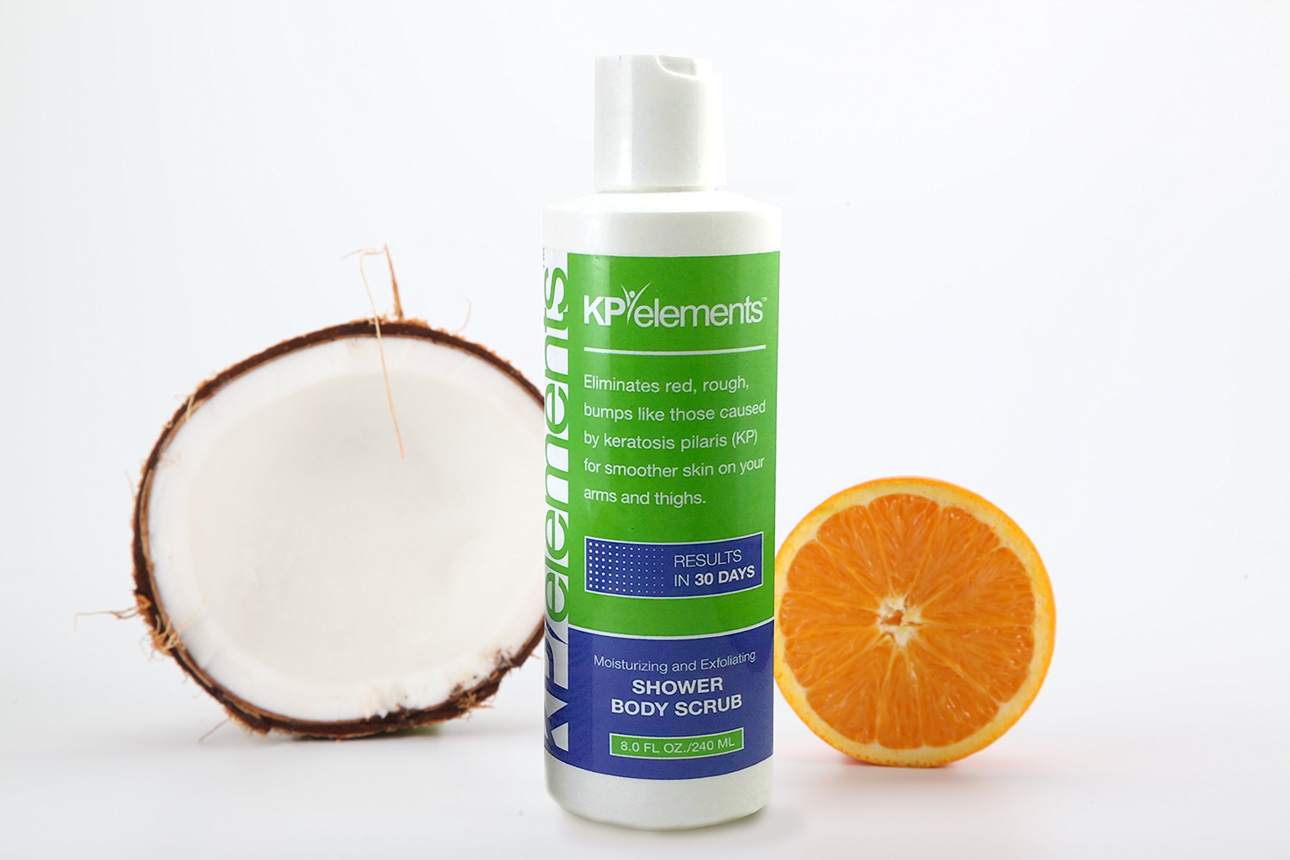 Galleon KP Elements Body Scrub Keratosis Pilaris Treatment Clear