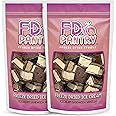 Freeze Dried Ice Cream Sandwich Bites, 2 Pack, Vanilla, Crunchy & Sweet Snack, 2.5 oz, Dehydrated, Resealable Gift Bag