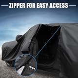 X AUTOHAUX All-Weather Car Cover for Mini Cooper 2DR 2002-2021 210D-PU view 6