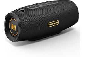 Monster S380 Haut-parleur Bluetooth portable avec son stéréo de 40 W, Bluetooth 6.0, 20 heures de lecture, jumelage TWS, pris
