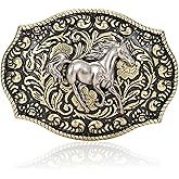 BELTROAD Western Belt Buckles for Men Women Cowboy Rodeo Cowgirl Western Party Mens Replacement Novelty Belt Buckle Gifts