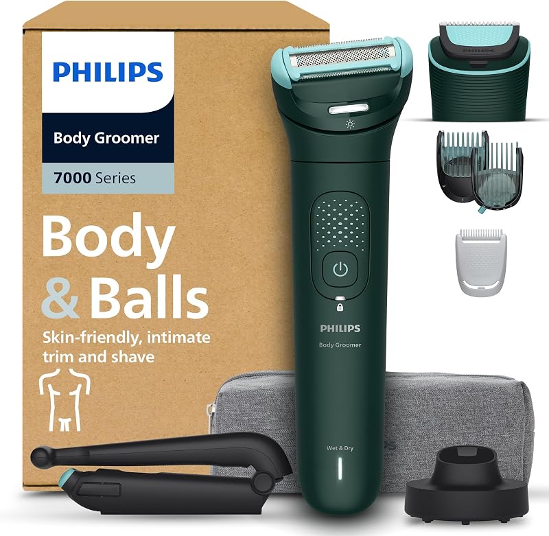Philips Body Groomer 7000 Series BG7485/30 Trimmer Shaver 2D Flex Head