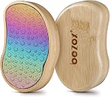 BEZOX Foot File and Callus Remover with Wooden Handle - Stainless Steel File