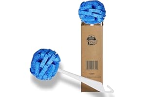 COMPAC HOME Dish Wand China Durable Foam Sponge Petals Brush and Clean Dishes, Pots, Bottles, & Glassware, 2 Count