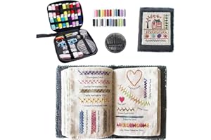 New Embroidery learning Book Set for 2026 Comes with A Complete Toolkit and Tutorial, Suitable for DIY and Sewing Enthusiasts