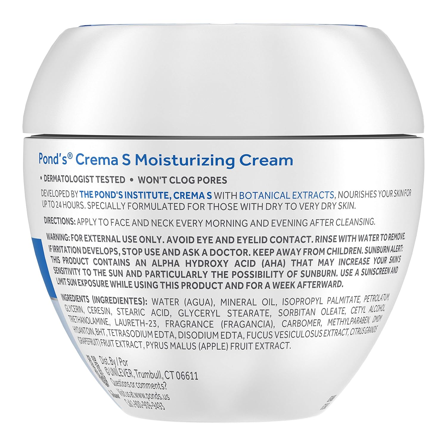 ponds crema s moisturizer