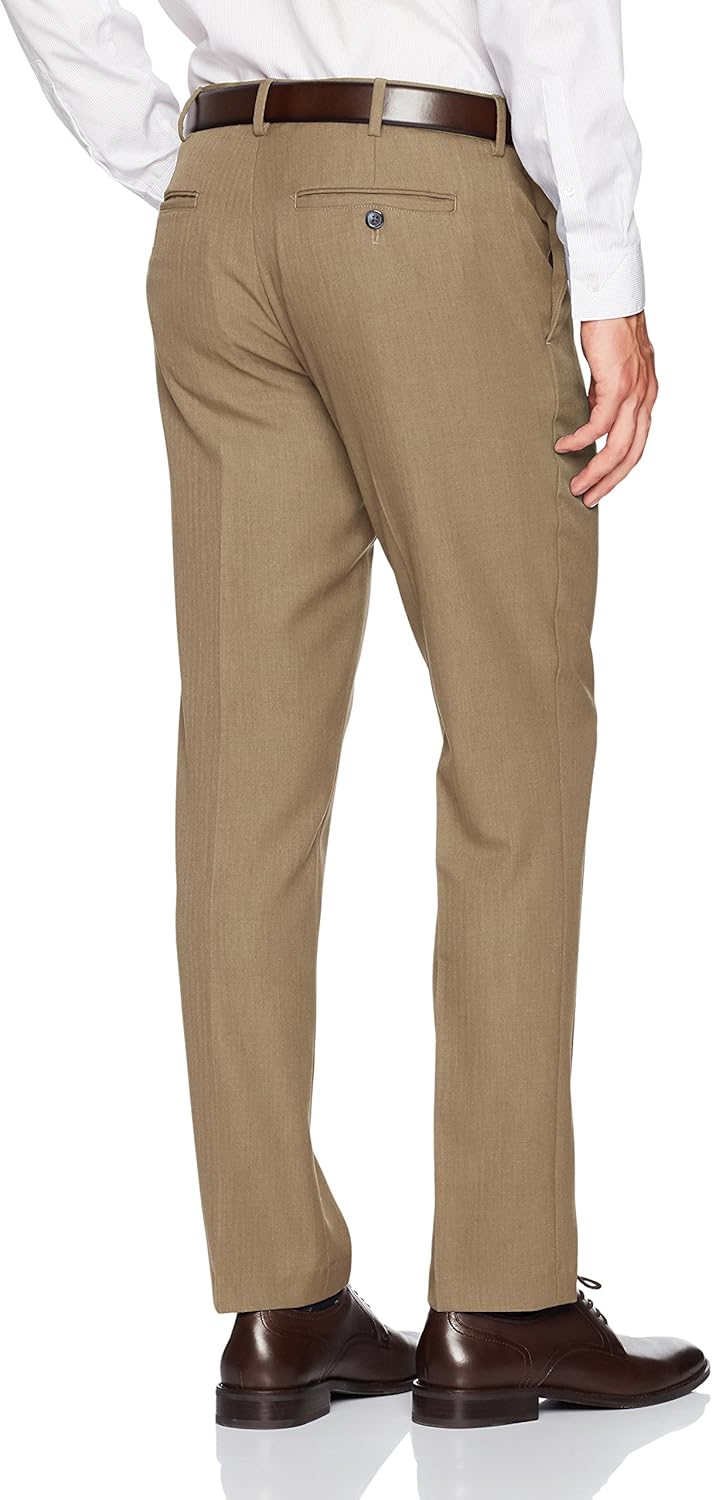 van heusen men's traveler slim fit pant