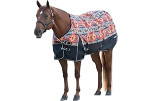 WeatherBeeta ComFiTec Essential Turnout 220g, Western Sunset Print, 72"