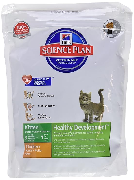 Hills Kitten Food Chicken 400grm Amazon.co.uk Pet Supplies