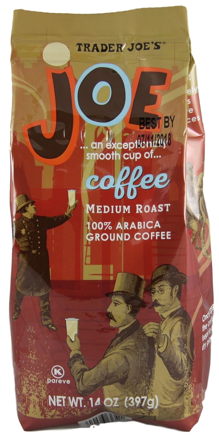 Trader Joes Joe Ground Coffee 14 oz Bag … (Medium