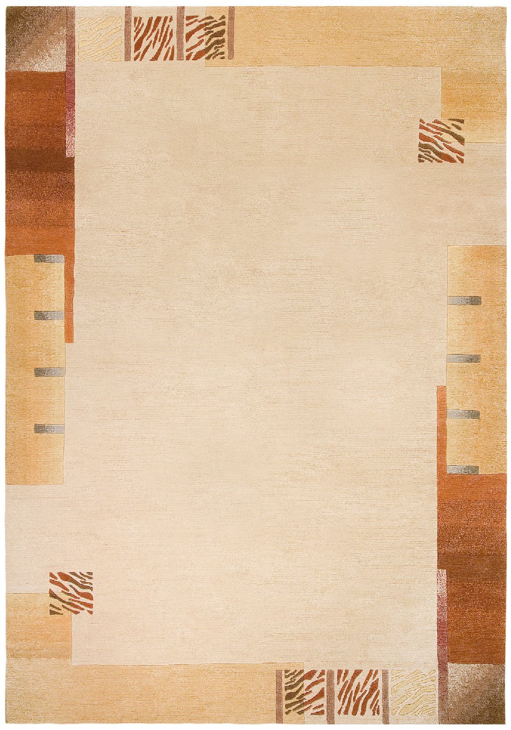 Sona Lux Nepal Teppich Handgeknupft Creme Grosse Auswahlen 120 X