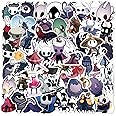Hollow Knight Stickers 54Pcs Halloween Decorations Cartoon Game Sticker for Water Bottle - Vinyl Waterproof Label Stickers for Laptop - Sticker Gift for Notebook/Car/Bicycle/Skateboards/Luggage