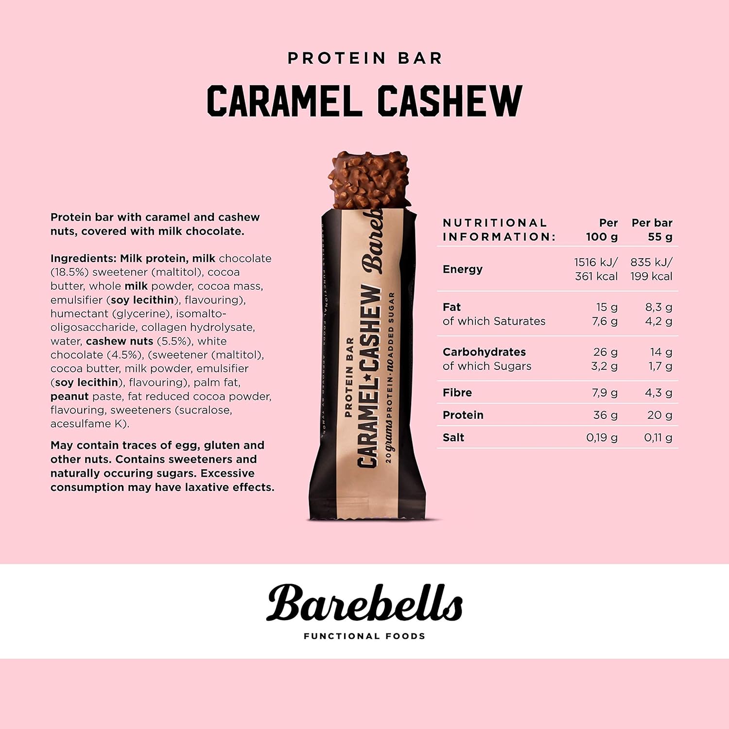 Barebells Protein Bars 20g protein low carb chocolate bars after