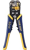 IRWIN VISE-GRIP 2078300 Self-Adjusting Wire Stripper, 8"