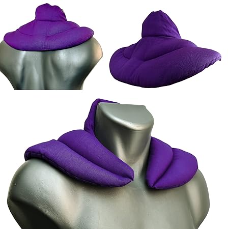 Giraffenland Neck Pillow Purple Rapeseeds Heat Pad Warming Neck