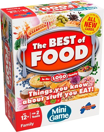 Drumond Park The Logo Best of Food Mini Board Game