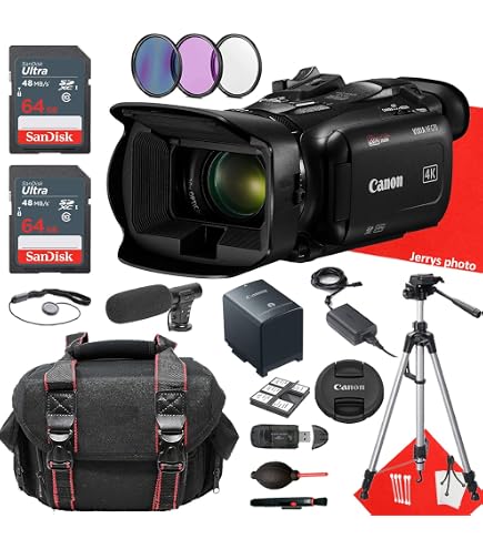 Amazon.com: Canon Vixia HF G70 UHD 4K Camcorder + 2PC 64 GB Memory
