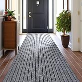 ITINA Runner Rug About W3' x L16' Large Door Mat Welcome Carpet Roll Waterproof Rubber Back Area Rugs for Outdoor Indoor Entryway Home Office Business