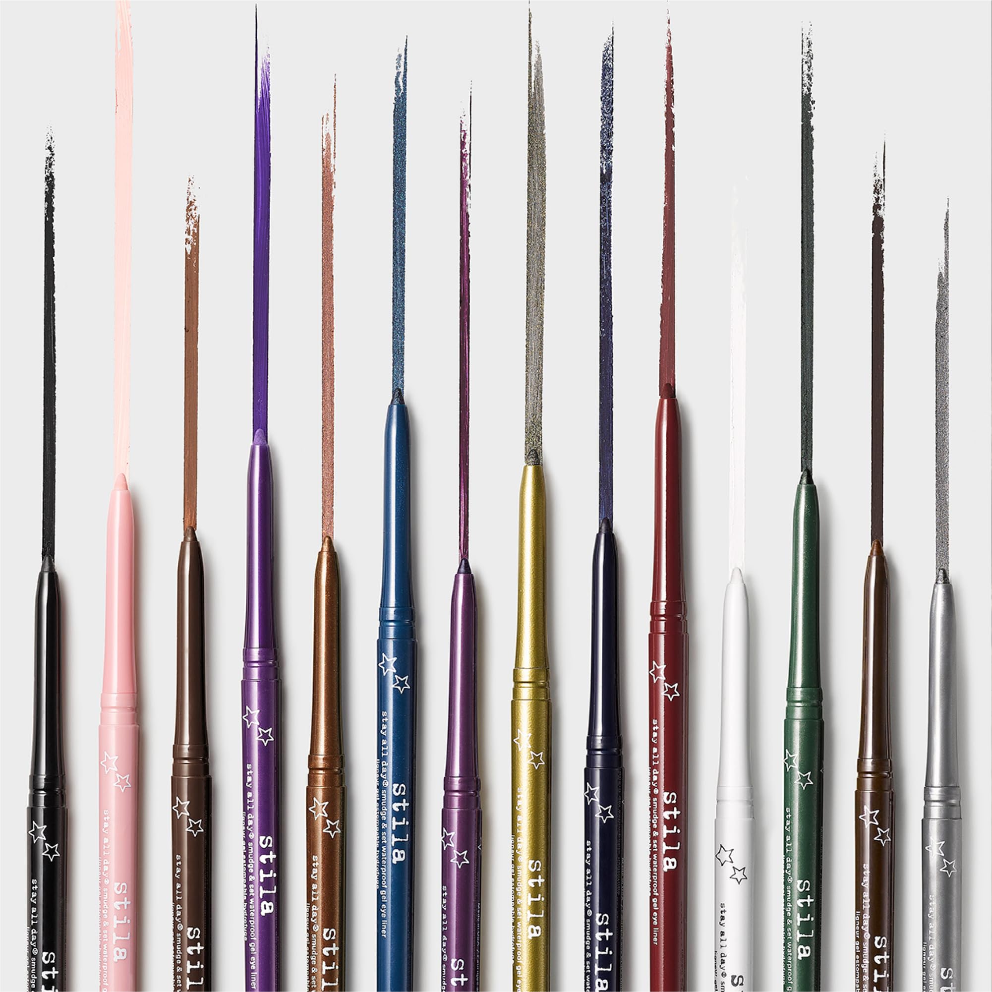 stila Stay All Day® Smudge & Set Waterproof Gel Liner | Long-Wear Gel Eyeliner Pencil for Tightlining, Waterline & Smoky Eye Looks | 12-Hour Wear, No Budge & Fade-Proof