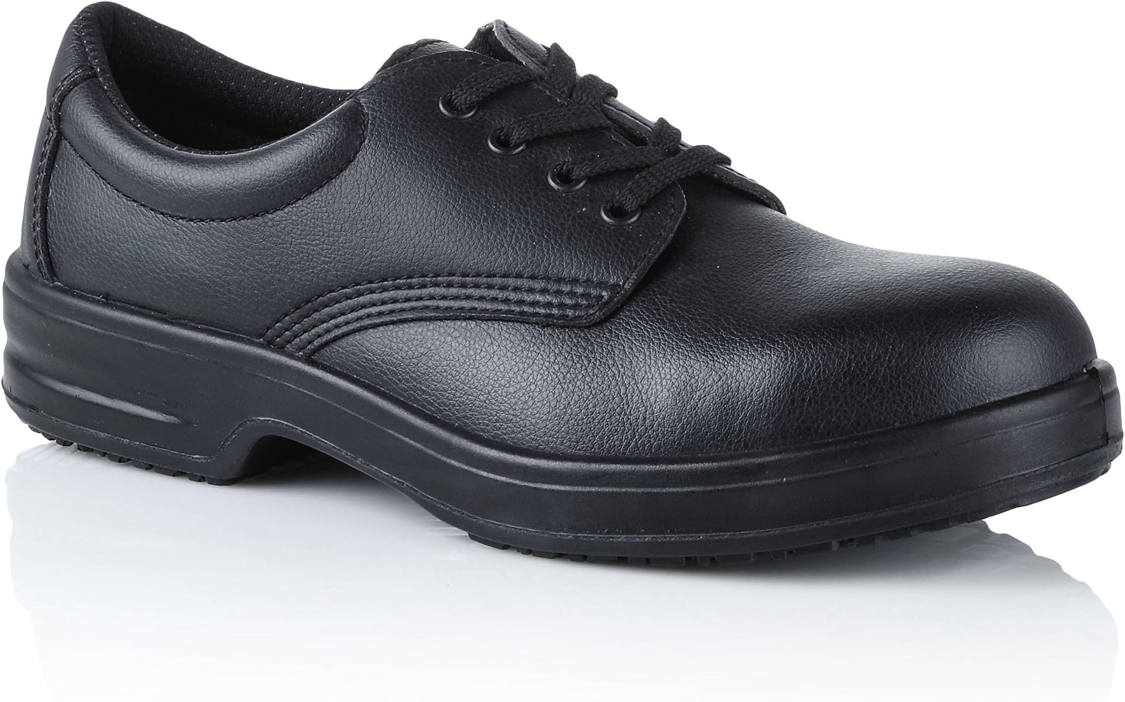 Tuffking 9202 Unisex Black Anti Slip Microfibre Shoes Catering Nurses Hospital