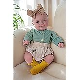 BABESIDE Reborn Baby Dolls, 20Inch Cute Soft Vinyl Realistic-Newborn Baby Doll Poseable Real Life Lifelike Baby Dolls w/Doll Accessories for 3+ Year Old Girls
