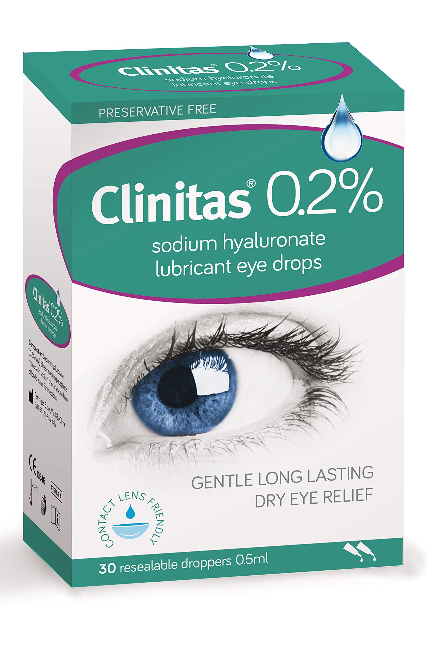 Clinitas 0.2% (30 x 0.5ml vials) Twin Pack