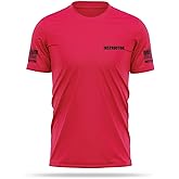 13FA Instructor Utility Shirts for Men - USA Patriotic Lightweight Tee - Micro Polyester, Moisture-Wicking Quick-Dry Comfort.