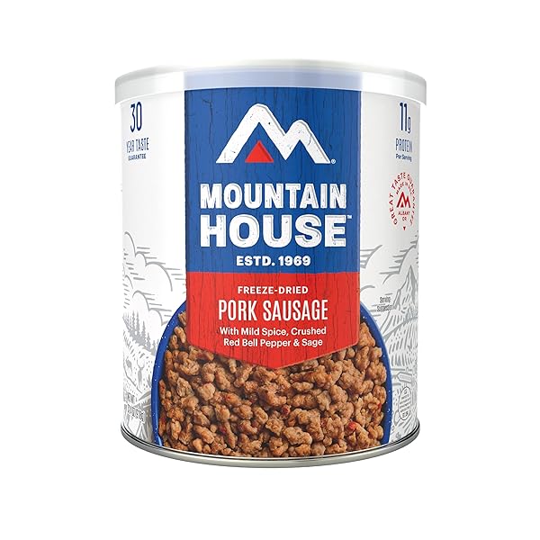 MOUNTAIN HOUSE PORK SAUSAGE & FREEZE-DRIED FOOD FOR...
