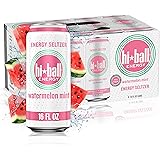 Hiball Energy Seltzer Water, Caffeinated Sparkling Water Made with Vitamin B12 and Vitamin B6, Sugar Free (8 pack of 16 Fl Oz