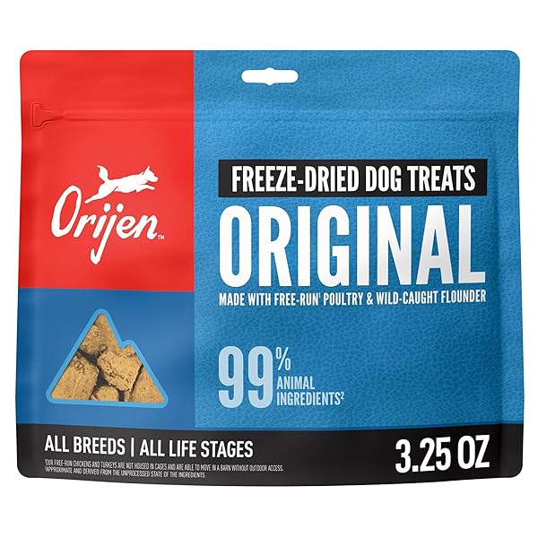 ORIJEN GRAIN FREE HIGH PROTEIN FREEZE DRIED DOG...