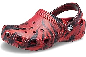 Crocs Kids' Classic Marbled Tie-Dye Clog