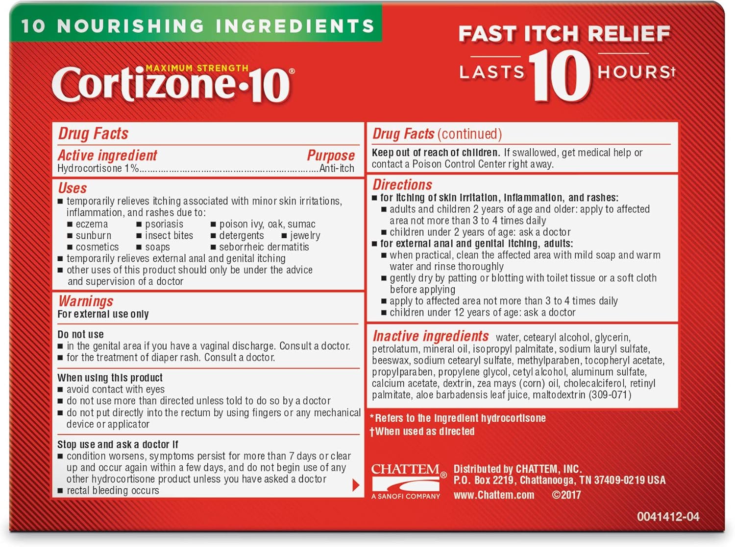 Cortizone-10 Maximum Strength, 2 Ounce Box: Health & Personal Care