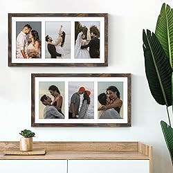 DUENPY 8x16 Collage Picture Frame, 5x7 Collage