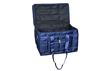 Home Store India Jumbo Travel Duffel Bag, Storage Bag - Blue