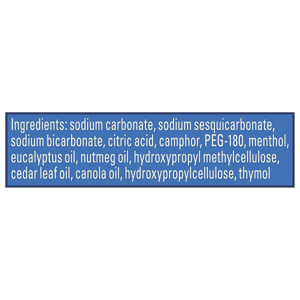 VICKS VAPOSHOWER, SHOWER TABLET, SHOWER BOMB, AROMATHERAPY VAPORS, EUCAPLYTUS & MENTHOL, SOOTHING NON-MEDICATED VAPOR STEAM, 5CT