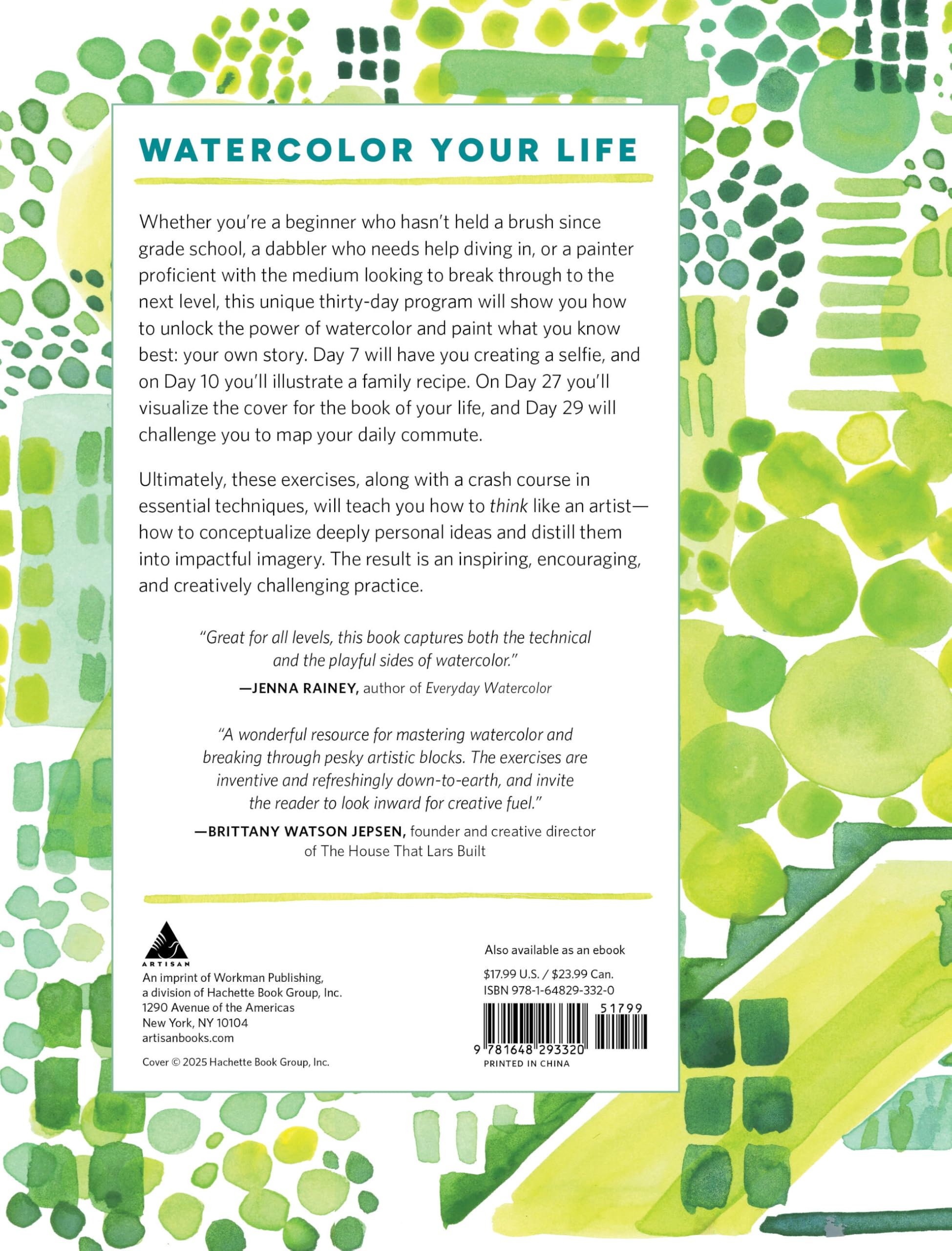 Thinking in Watercolor: A Daily Practice to Unlock Your Creativity & Discover Your Inner Artist