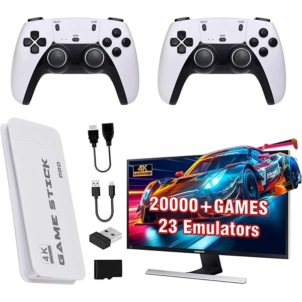 Consola De Juegos Retro Inalambrica 4k HDMI Game Stick 24G