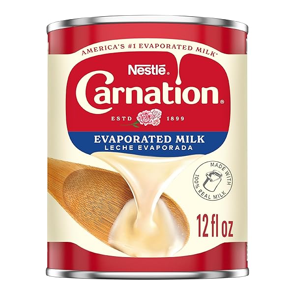NESTLÉ CARNATION EVAPORATED MILK, VITAMIN D ADDED, SHELF...
