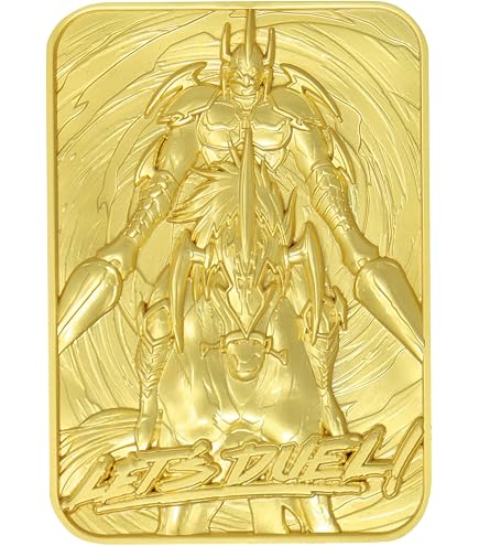 Yu-Gi-Oh! - Edição Limitada Banhado a Ouro 24K Colecionável - Bebê