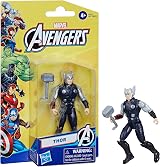 Hasbro Marvel Avengers Epic Hero Series Thor 4-Inch Action Figure with Mjolnir view 3