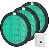 WG-03 Replacement Filters for HomBreez WG-03/WG-03-S/F-WG Air Purifier | 4-Stage Filtration System, for HomBreez Air Purifier and Humidifier Combo, for Bedroom Baby Pet Room Air Clean, 3 Pack