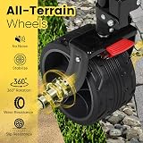 Sekey 300L Ultra-Large Folding Festival Trolley All-Terrain Wheels 150kg view 4