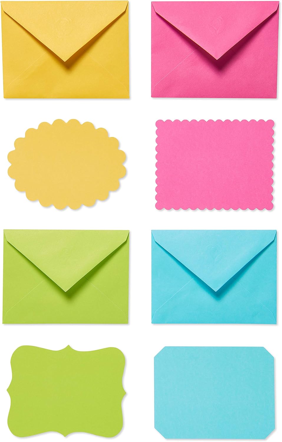 American Greetings Stationery Sheets and Envelopes, Pastel (80-Count) : Office Products