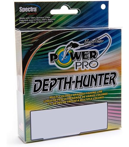Amazon.com : PowerPro Depth Hunter Multi-Colored Braid - 333yds