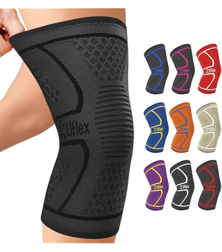 Tutore Ginocchio Mueller 4-Way Stretch Premium - Tecnologia Thermo Reactive, Taglia S/M - 3