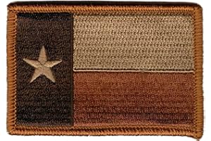 GADSDEN AND CULPEPER Texas Tactical Patch - Subdued Texas-Orange