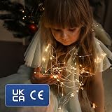 Desiretech 50 LED Battery Powered Christmas Fairy Lights 5M Copper Wire view 7