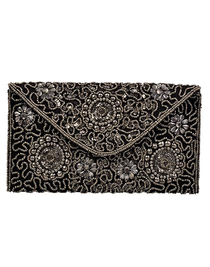 Duchess Womens Clutch (Black,M_Duchess_480281471)